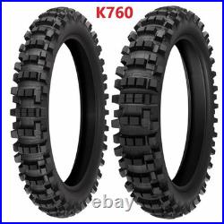 Road Legal MX Tyres Kenda Trakmaster K760 80/100 -21 & 140/80 -18 TT Pair