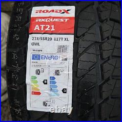 Road X RXQuest All Terrain 21 275/55/20 117T XL M+S Brand New All Terrain X 2