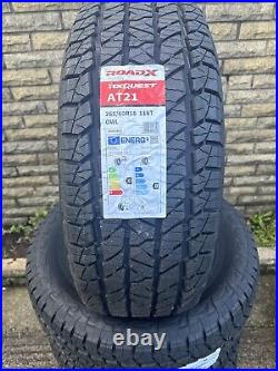 Road X RX Quest All Terrain 21 265/60/18 110T M+S Brand New X 4