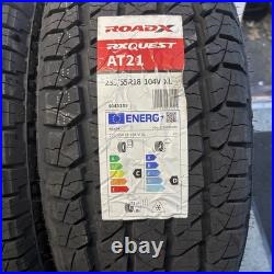 Road X RxQuest AT12 235/55/18 1104V XL M+S X4 BRAND NEW DOT 2026