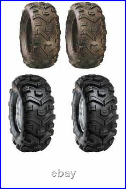 Set Of 4 Duro Buffalo Quad Tyres 24x8x12 24x10x11 E Marked Road Legal