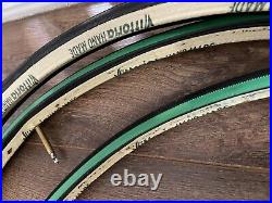 Set of 3 NOS Vittoria Pave Evo CG 25-28'' mm Tubulars tyres Corsa CX