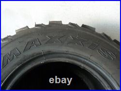 Set of 4 Maxxis OFF ROAD Quad ATV Tyres 22X7X10 Front 20x10x9 Rear
