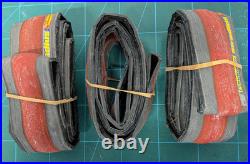 THREE Panaracer Stradius 700 20C 20-622 Red Tread NOS Road Tyres Zero Slip Grip