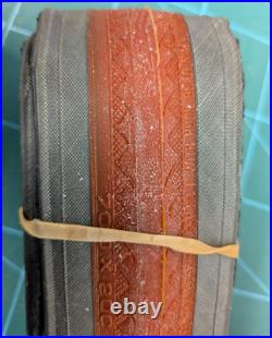 THREE Panaracer Stradius 700 20C 20-622 Red Tread NOS Road Tyres Zero Slip Grip