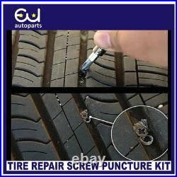 Tire Repair Screw In Rubber Plug Nail Car Tyre Puncture Repair Kit Off-road Tire
