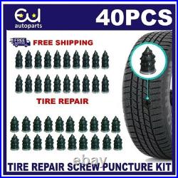 Tire Repair Screw In Rubber Plug Nail Car Tyre Puncture Repair Kit Off-road Tire