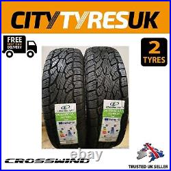 Two New Tyres 205/70r15 96t Crosswind A/t All Terrain C Rated In Wet! Off Road