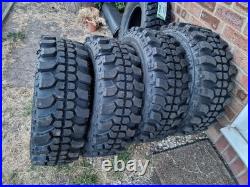 Tyres Insa Turbo Off Road Tyres Size 235 70 16 Set Of 5 New 4x4 Never Used