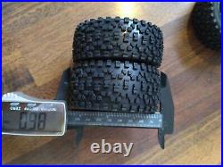 Uk 12mm 1/10 Off Road Buggy Rc Wheels & Tyres X4 Hsp Hpi Black Acme Condor