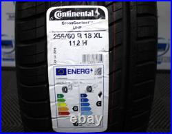 X1 255/60r18 255 60 18 112h XL Continental Cross Contact Uhp New Tyre (e30)