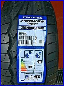 X2 205 50 15 Toyo Proxes Tr-1 Track Day/ Road Top Quality Tyres 205/50r15 89v XL