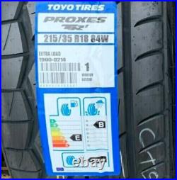 X2 215 35 18 Toyo Proxes Tr-1 Track Day/ Road Top Quality Tyres 215/35r18 84w XL