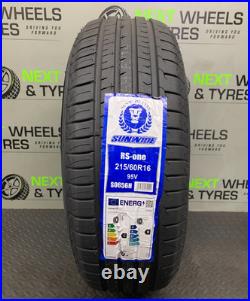 X2 215 60 16 215/60r16 95v Sunwide New Tyre B Wet Grip Low Road Noise 69db 2x X2 215 60 16 215/60r16 95v Sunwide New Tyre B Wet Grip Low Road Noise 69db 2x
