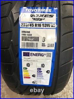 X2 225 45 16 Toyo Proxes Tr-1 Track Day/ Road Top Quality Tyres 225/45r16 93w XL