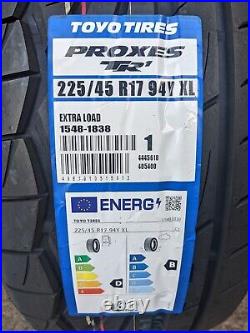 X2 225 45 17 Toyo Proxes Tr-1 Track Day/ Road Top Quality Tyres 225/45r17 94y XL