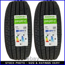 X2 235/55r18 Rovelo Road Quest H/t 100v Tyres Brand New Pair C/c Rated