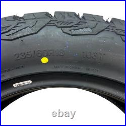 X2 235/60r18 103t Trazano Sl399 All Terrain M+s 4x4 Tyres Pair D/d Rated