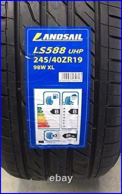 X2 245 40 19 245/40zr19 98w XL Landsail Tyres Amazing B, B Ratings Very Cheap