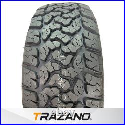 X2 265/65r17 112s Trazano Sl399 All Terrain M+s 4x4 Tyres Pair D/d Rated