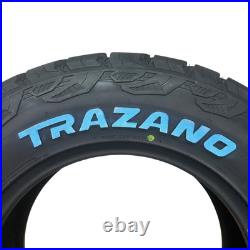 X2 265/65r17 112s Trazano Sl399 All Terrain M+s 4x4 Tyres Pair D/d Rated