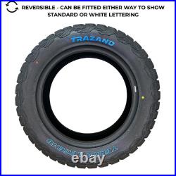 X2 265/65r17 112s Trazano Sl399 All Terrain M+s 4x4 Tyres Pair D/d Rated