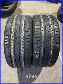 X2 Continental Cross Contact LX Sport 275 40 R22 108Y SUV and 4X4 Tyres 5mm++