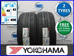 X2 New Tyres 225 40 18 225/40r18 92w XL Yokohama Bluearth Amazing'b' Wet Grip