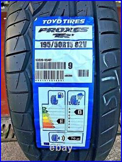 X4 195 50 15 Toyo Proxes Tr-1 Track Day/ Road Top Quality Tyres 195/50r15 82v