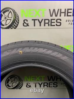 X4 205 55 16 205/55R16 91V SUNWIDE NEW TYRE B WET GRIP LOW ROAD NOISE 69DB 4x