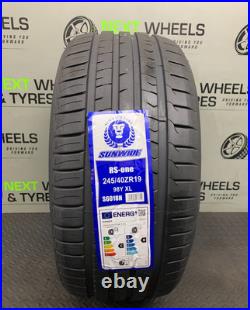 X4 245 40 19 245/40zr19 98y XL Sunwide New Tyre B Wet Grip Low Road Noise 69db