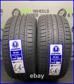 X4 245 40 19 245/40zr19 98y XL Sunwide New Tyre B Wet Grip Low Road Noise 69db