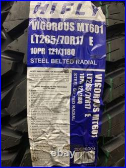 X4 265 70 17 265/70r17 118/121q Hifly Mud Terrain Mt601 M+s New Tyres Off Road