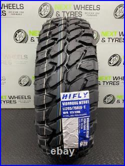 X4 265 75 16 LT265/75R16 123/120Q Hifly Mud Terrain New Tyres Off Road SUV 4X4
