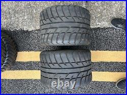 Yamaha Raptor 700r / Banshee 450 Set Of Fresh Supermoto Road Legal Tyres