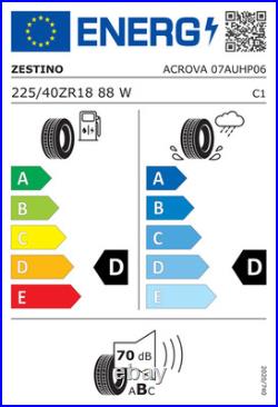 Zestino Acrova 07A UHP Semi Slick Road / Track / Drift Tyre 340 TW 225/40/18