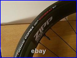 Zipp 303 S Carbon Disc Brake Road Bike Wheelset 700C Vittoria TLR Corsa Tyres