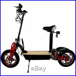 Zipper Electric Scooter 1000w Foldable Padded Seat Toolkit Large Off-road Tyres